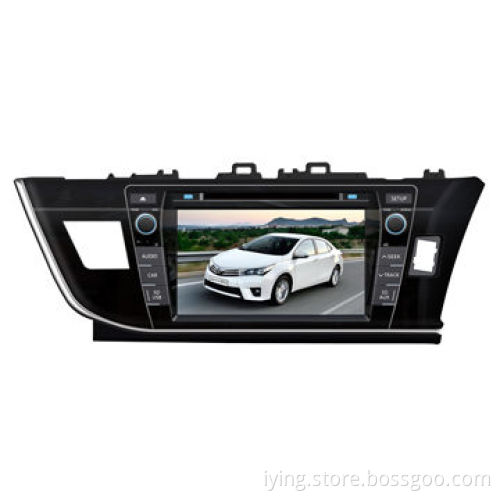 Car DVD Player for Toyota Corolla 2014, Right-hand Drive, Car GPS/Audio/Video